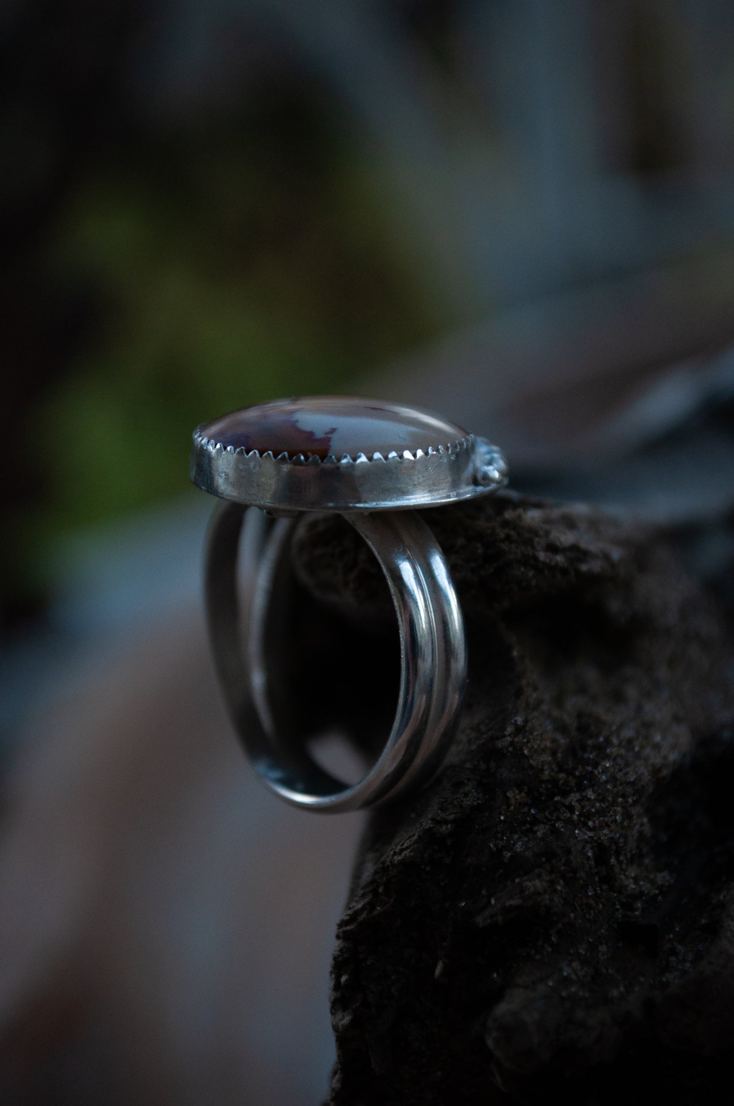 mountain sunrise ring