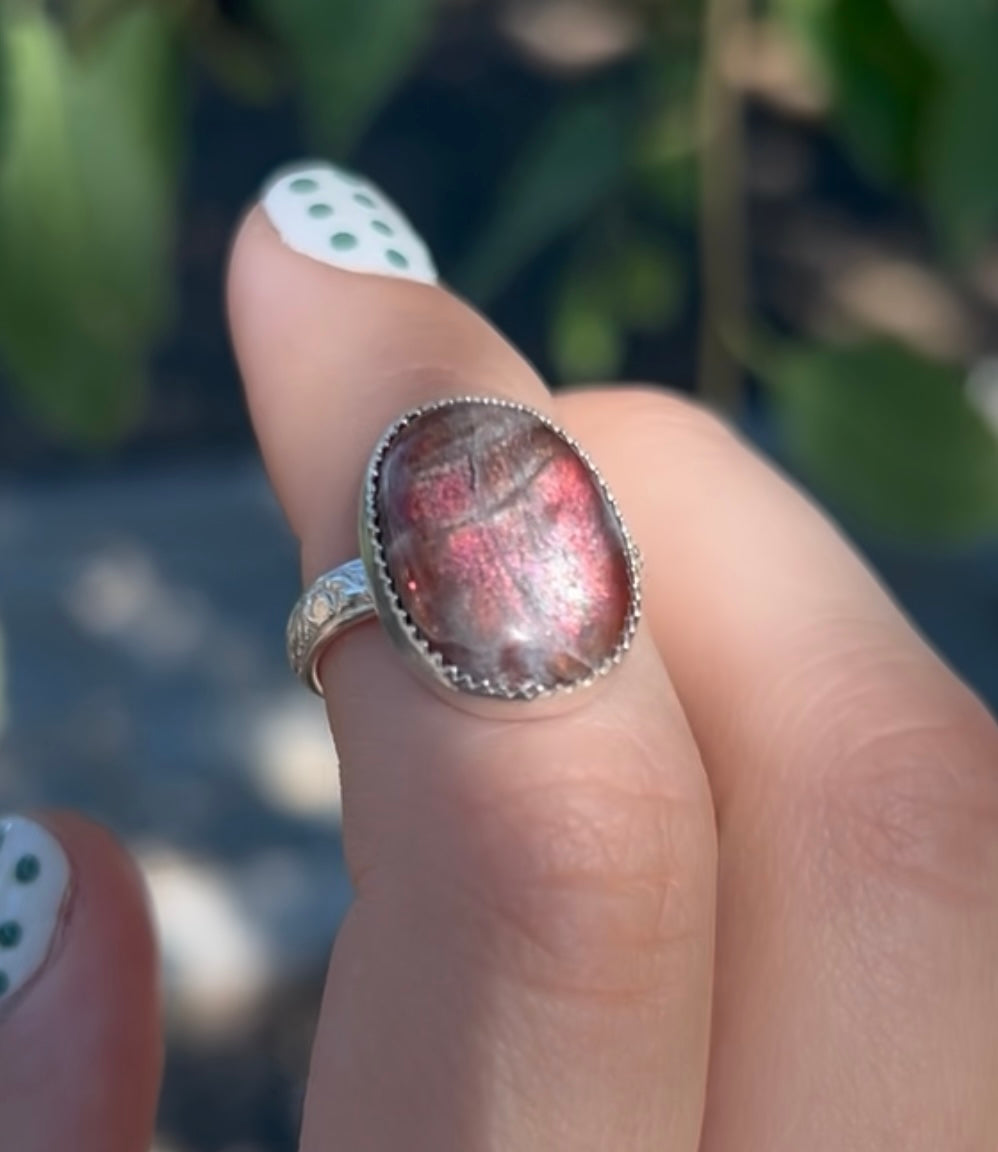 Sunstone Ring