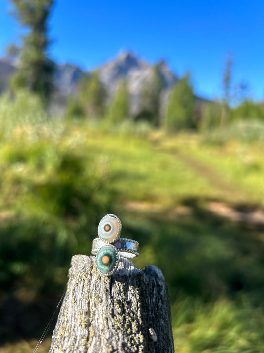 Sun + Sage Ring