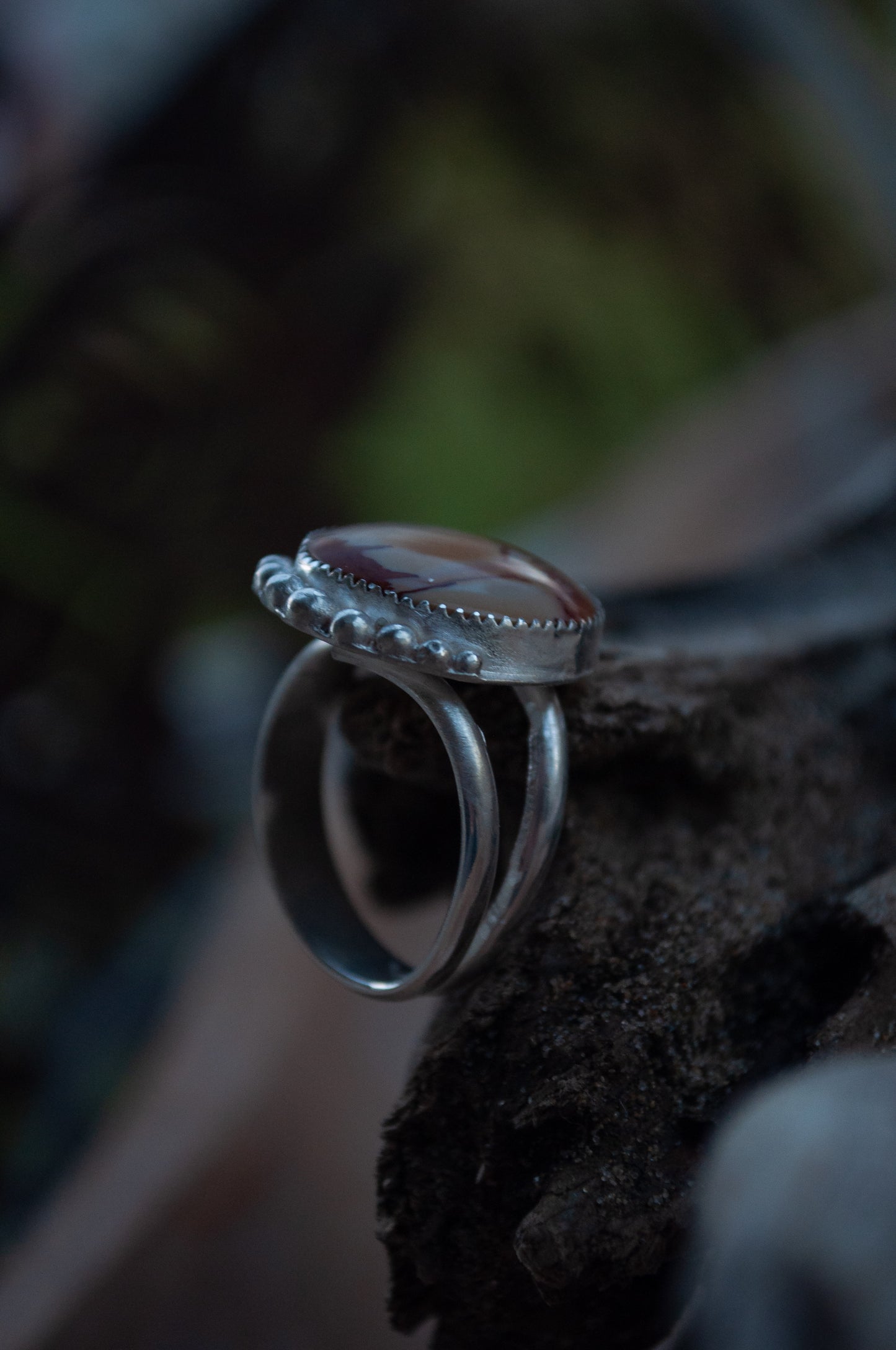 mountain sunrise ring