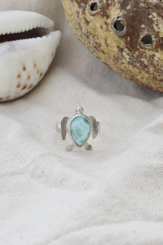 Mini Larimar Turtle
