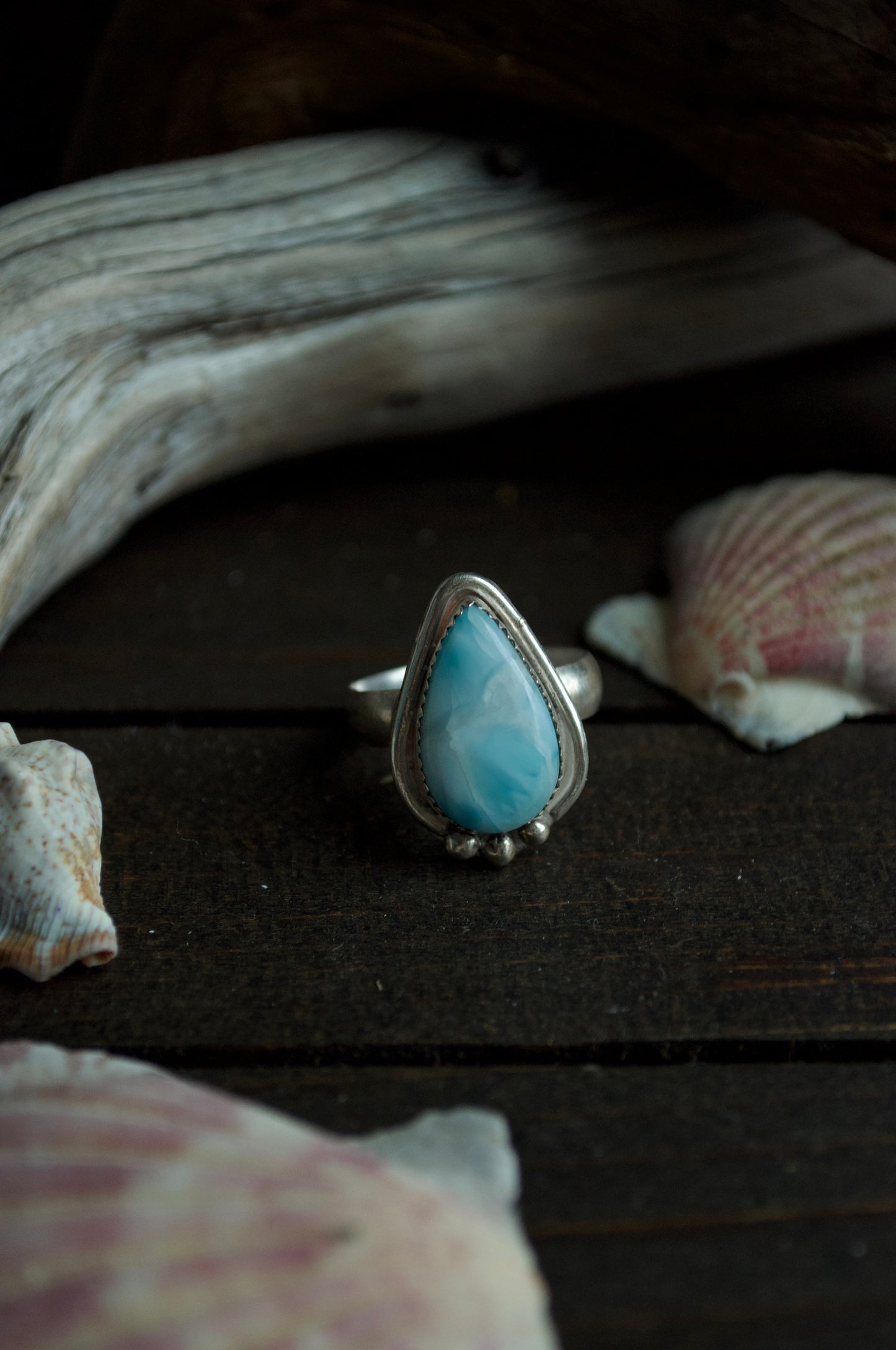 teardrop larimar